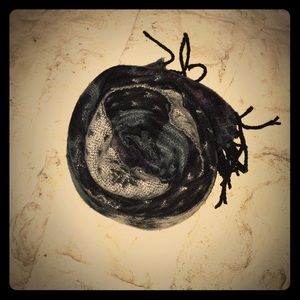 Cute flannel wool scarf!